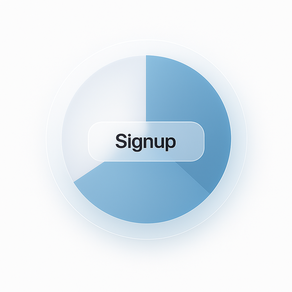Sign up and fund